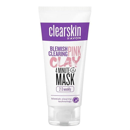 Máscara Facial Blemish Clearing – Argila Rosa – 4 Minutos – 75ml