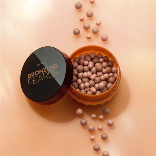Pérolas Bronzeadoras – Medium – Acabamento Luminoso e Natural